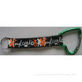 OEM Custom Nylon Polyester Google Lanyard Keychain